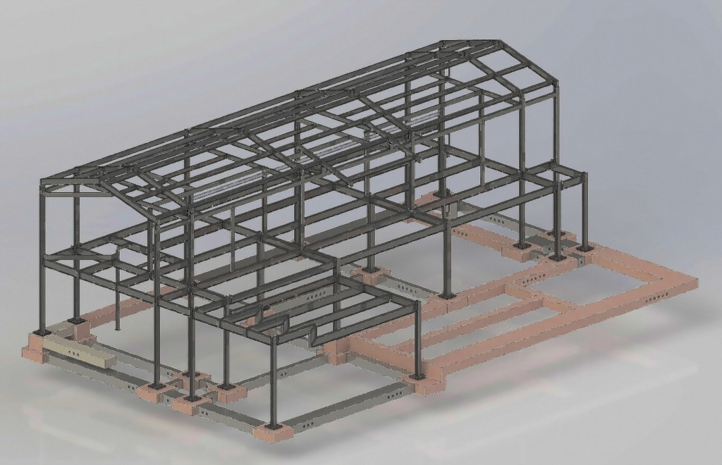 Disegno tecnico della struttura