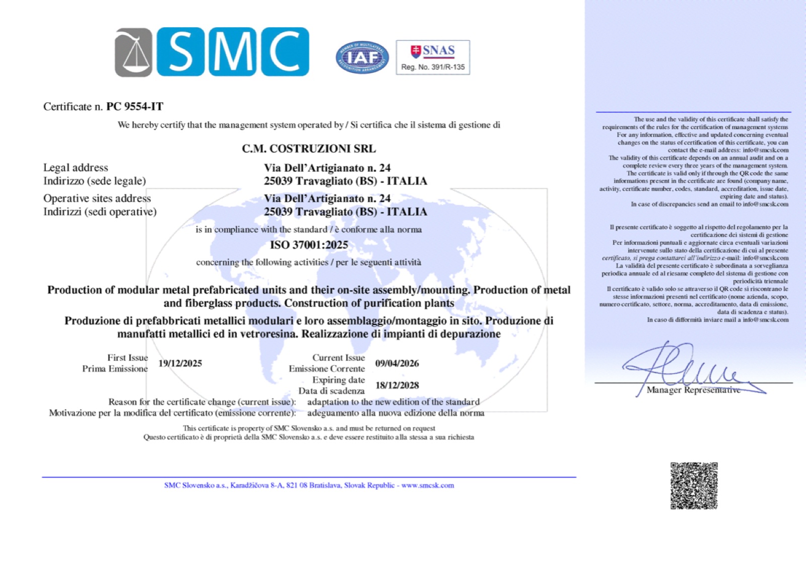 Anteprima ISO 37001:2025