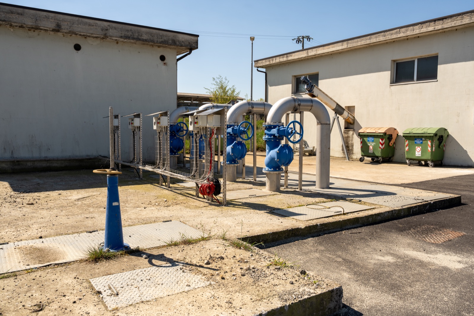Fiorenzuola d’Arda · Tubazioni e valvole