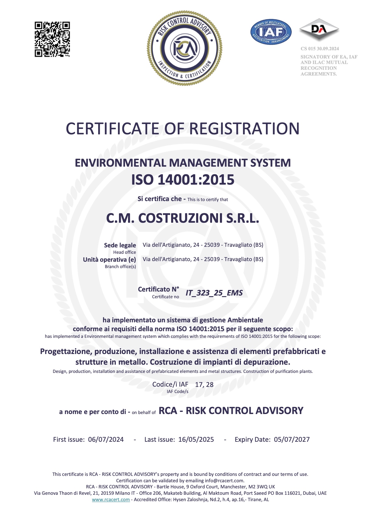 Anteprima del documento ISO 14001